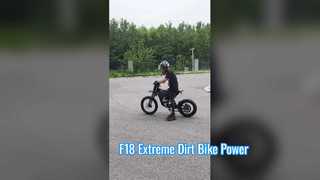 F18 DIRT BIKE Jumping